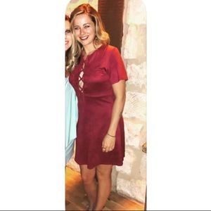 Adorable velvet dress